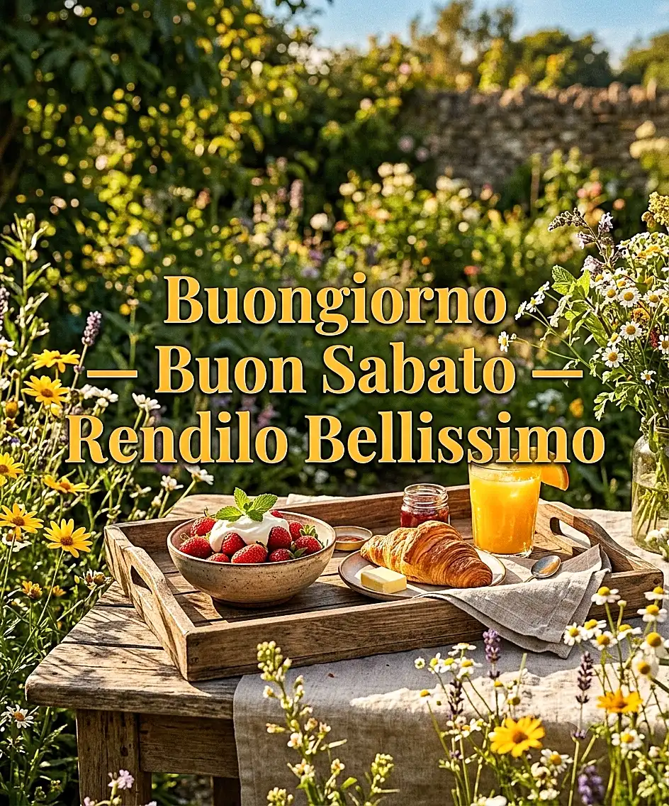 buon sabato 18